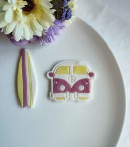 Van & Surfboard
