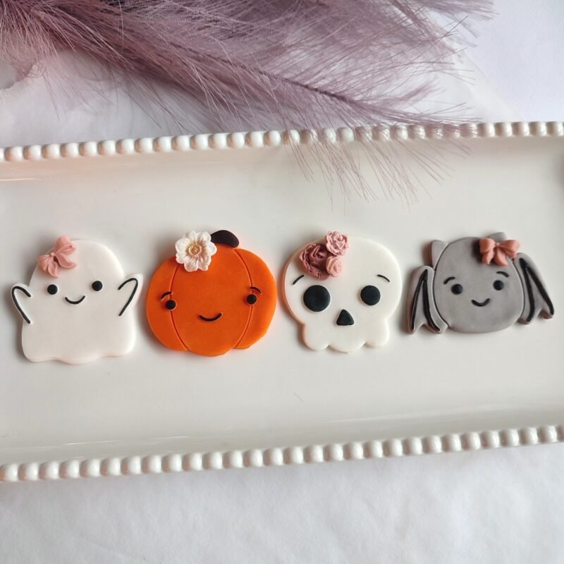 4 halloween faces
