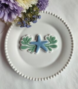 Starfish with flowers
