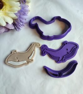 Whale with crown