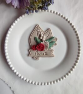 Floral bouquet sign