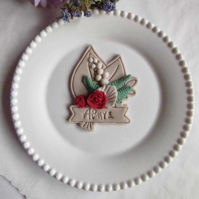 Floral bouquet sign