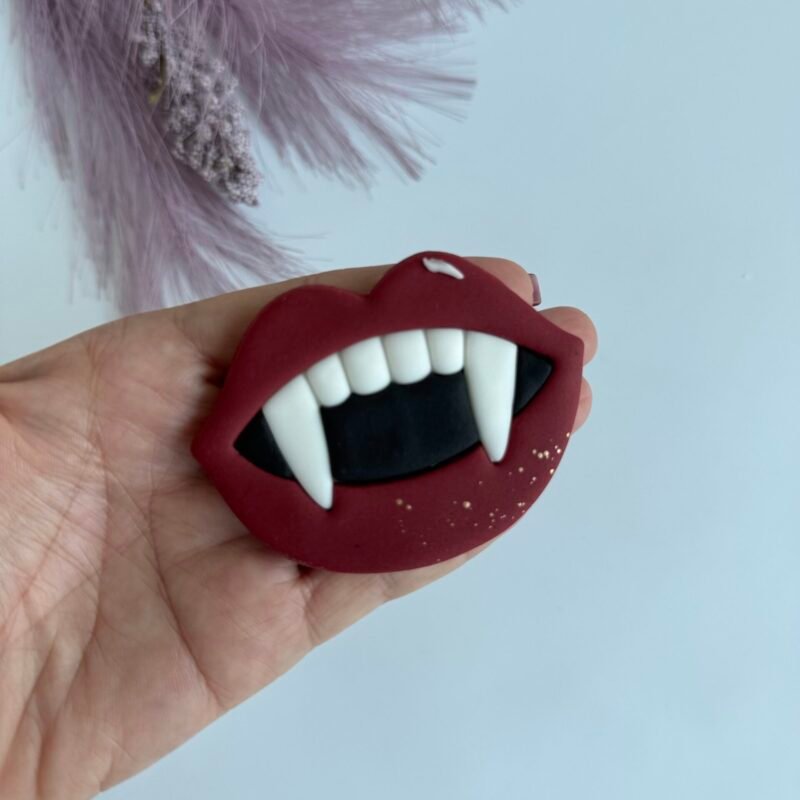Halloween vampire lips