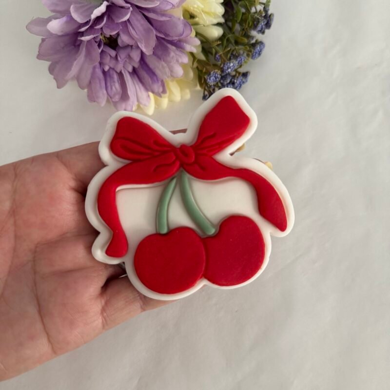 Cherries with bow