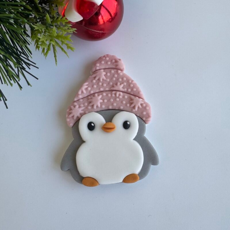 Christmas penguin with hat