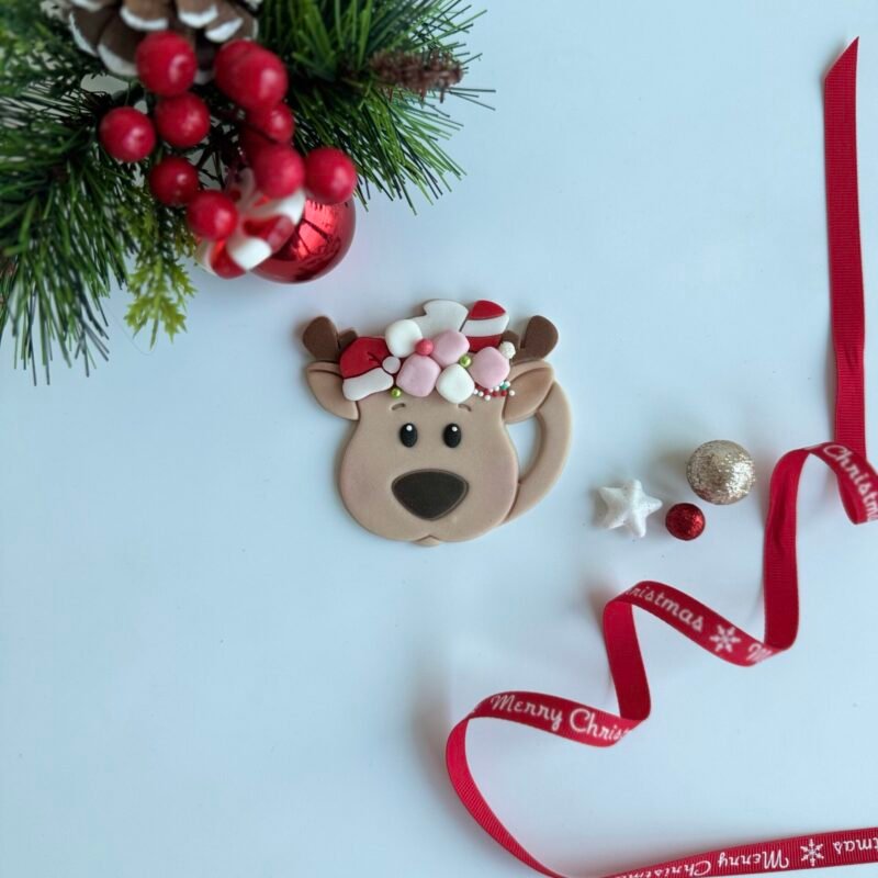 Christmas Rudolph mug