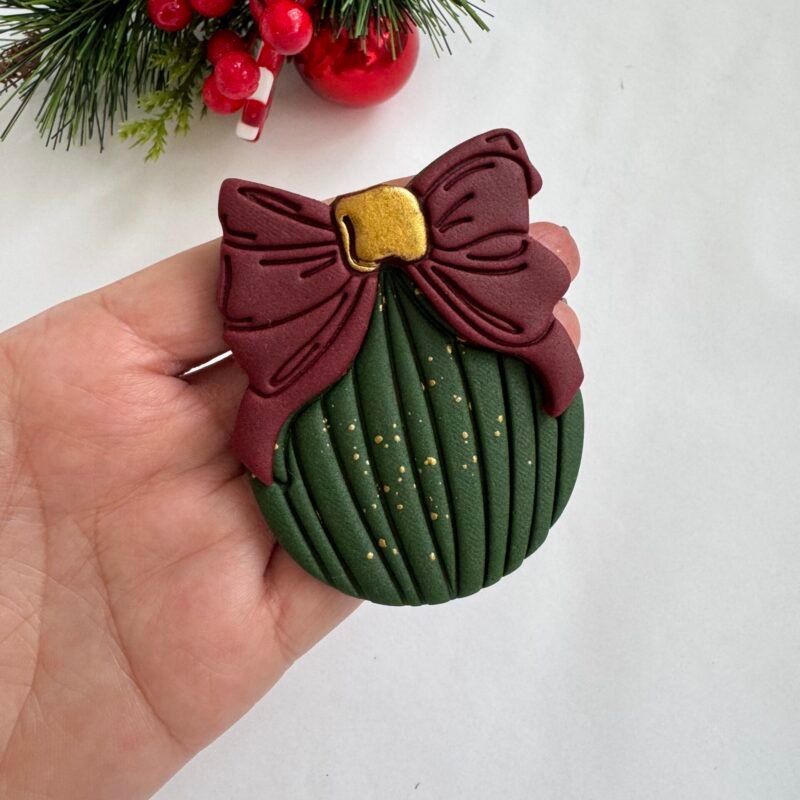 Christmas ball with bow