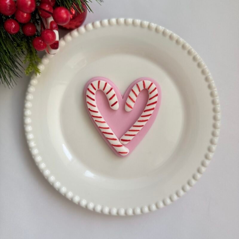 Candy cane heart