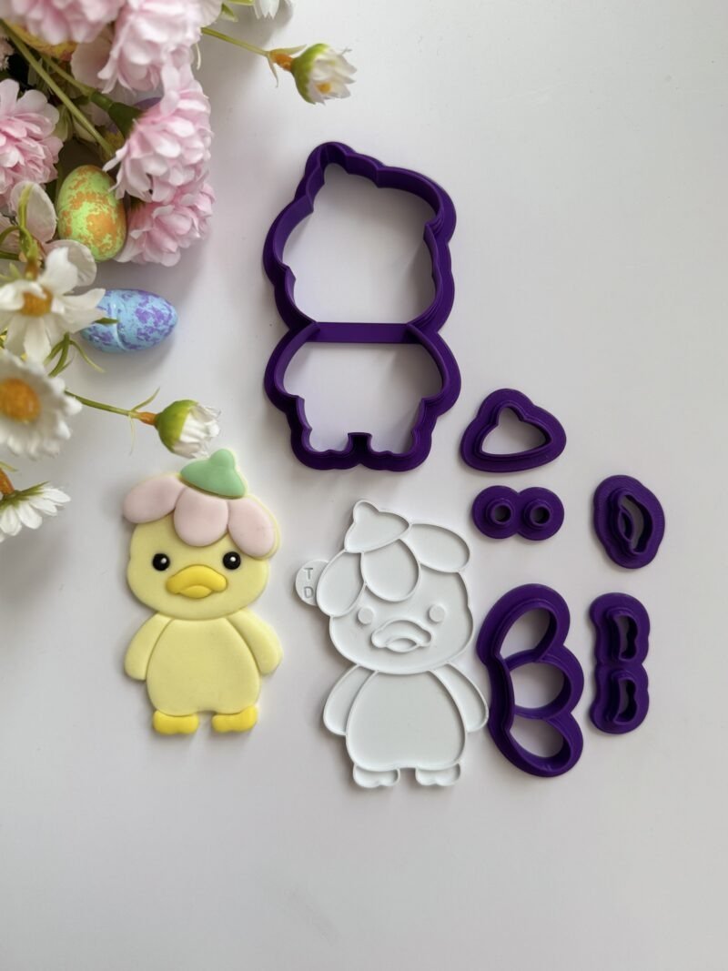 Κουπάτ Cute duck with flower