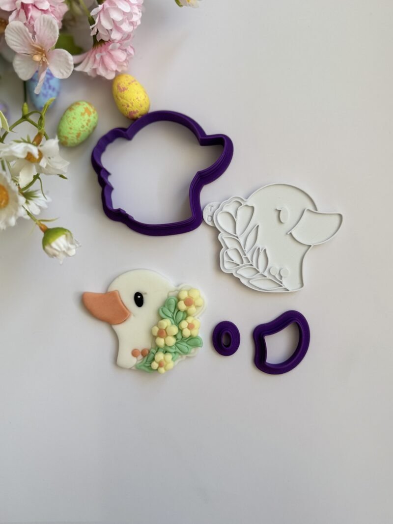 Κουπάτ Cute goose with flowers