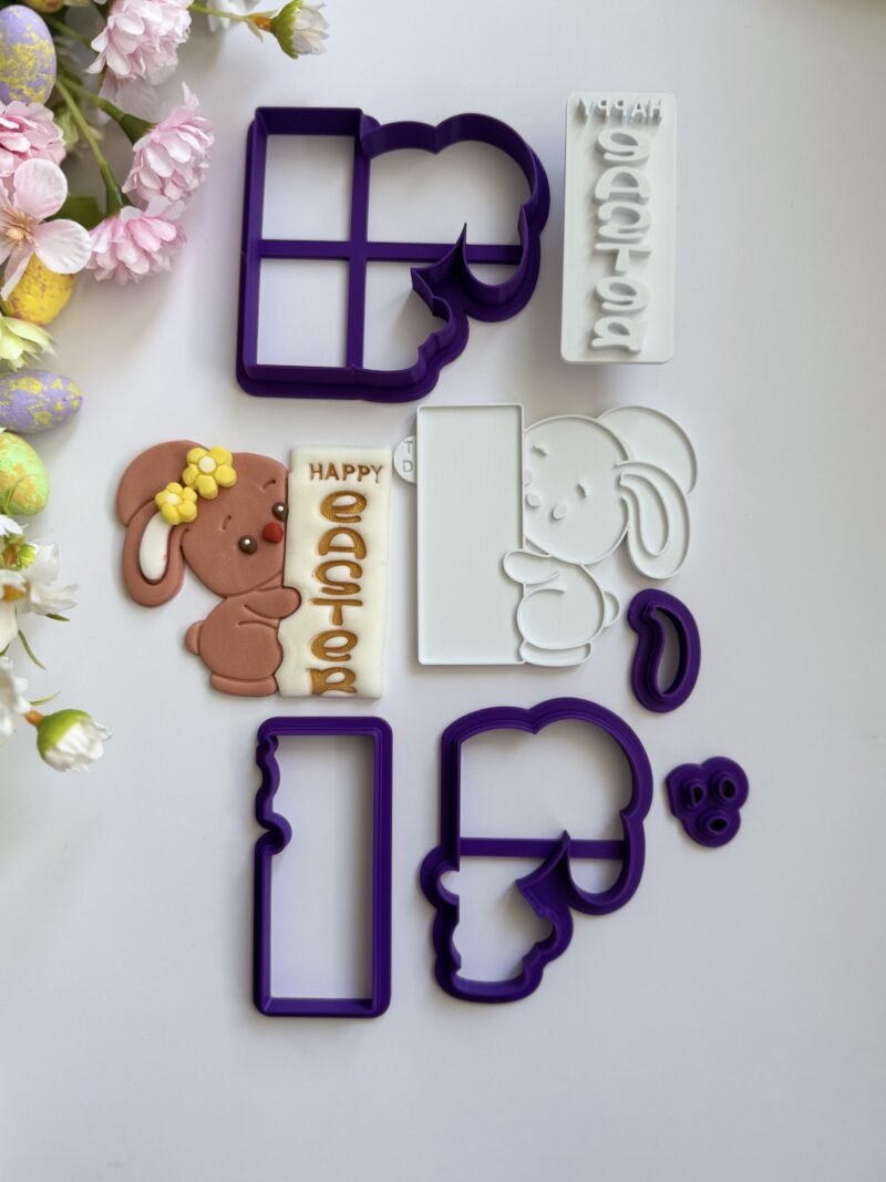 Κουπάτ Cute bunny with sign