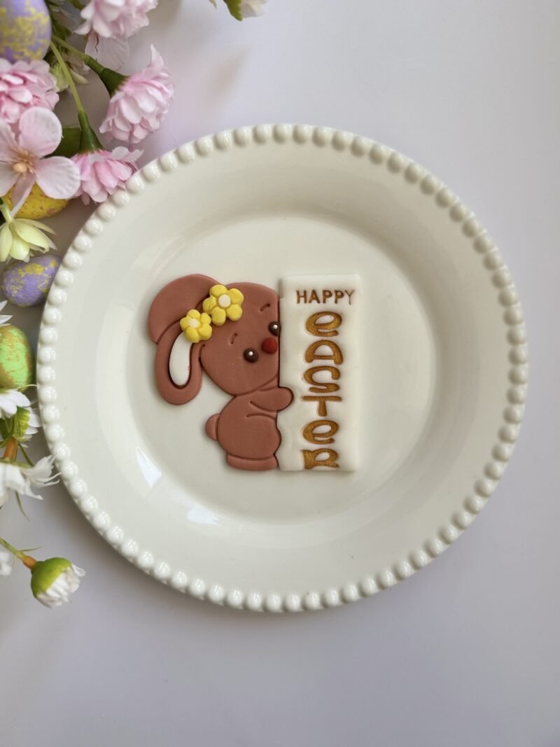 Κουπάτ Cute bunny with sign