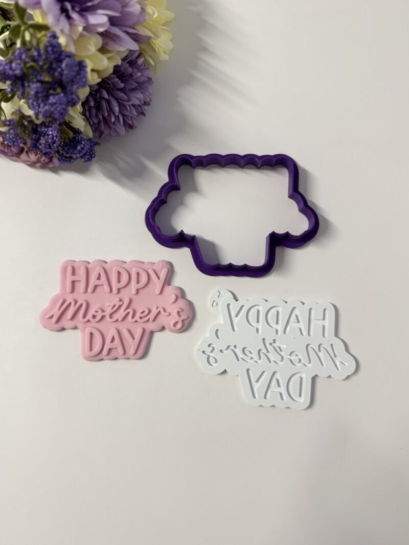 Κουπάτ Happy mother's day debosser