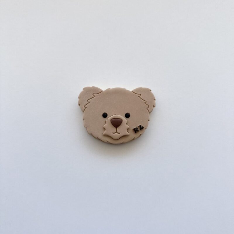 Polo bear face with rl logo