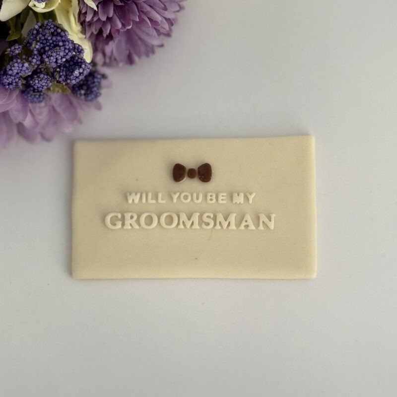 Groomsman debosser