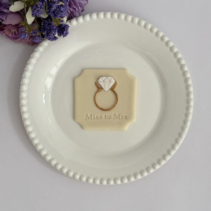 Miss to Mrs wedding ring