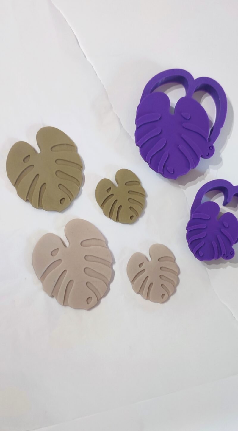 Monstera leaf 2 – Κουπάτ για μπισκότα και ζαχαρόπαστα | Trisdiastato
