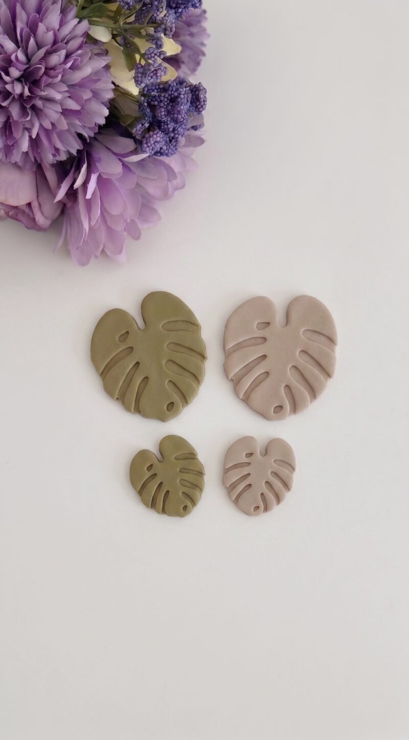 Monstera leaf 2 – Κουπάτ για μπισκότα και ζαχαρόπαστα | Trisdiastato