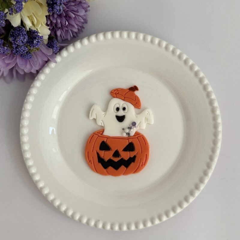 Ghost in a pumpkin