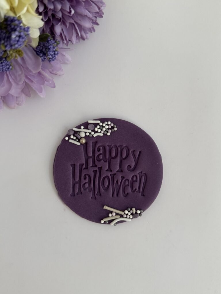 Happy halloween stamp