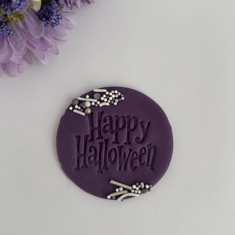 Happy halloween stamp