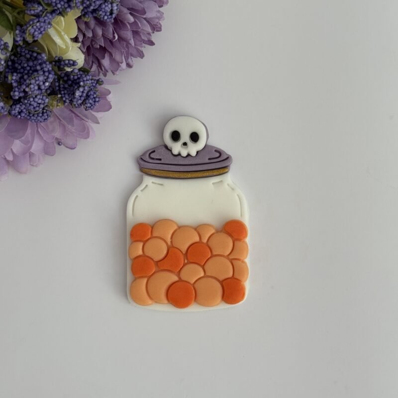 Halloween cookie jar