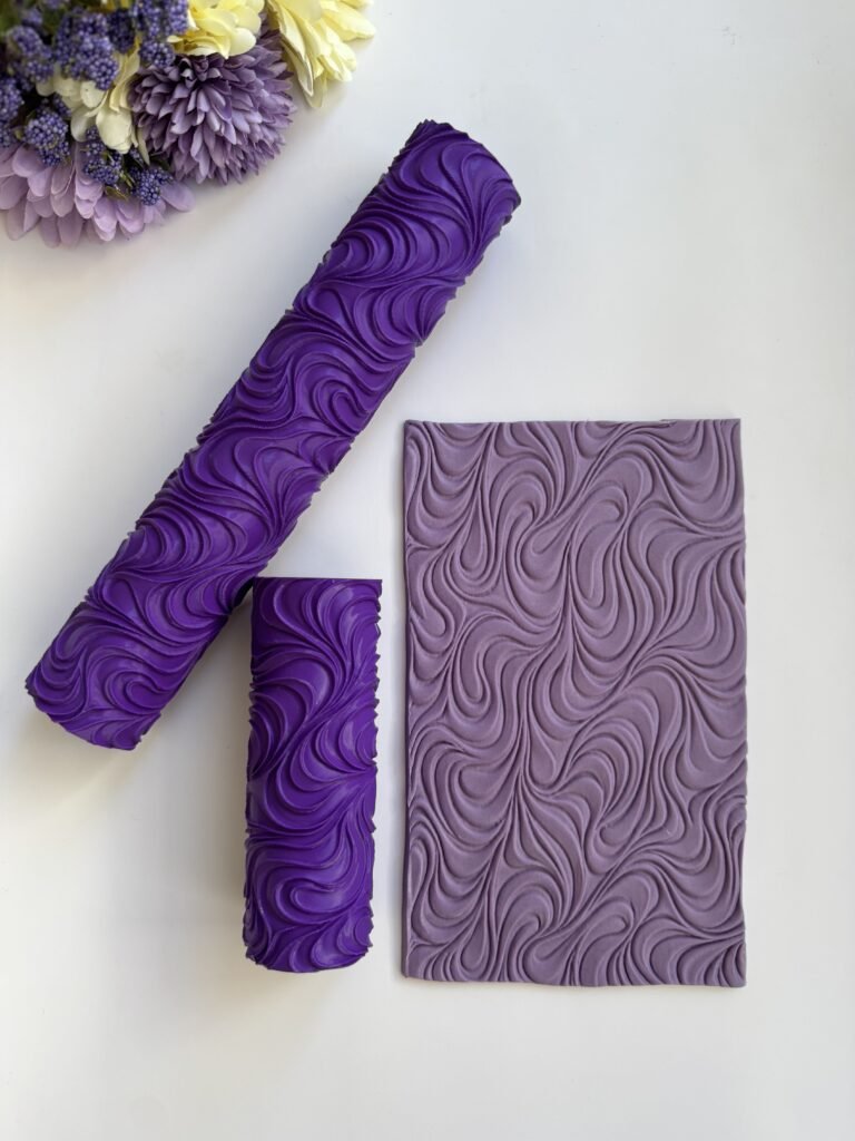 Waves rolling pin
