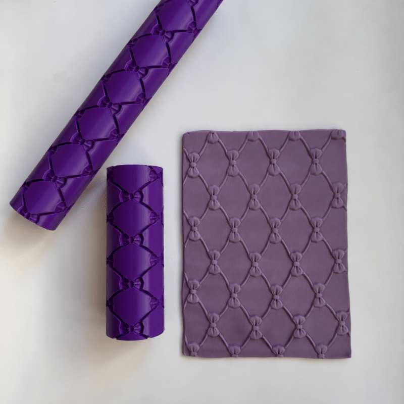 Bow lattice rolling pin